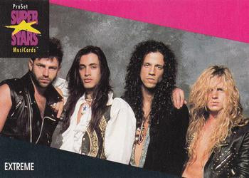 #174a Extreme - 1991 Pro Set SuperStars MusiCards