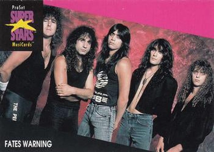 #175 Fates Warning - 1991 Pro Set SuperStars MusiCards