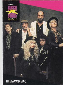 #176 Fleetwood Mac - 1991 Pro Set SuperStars MusiCards
