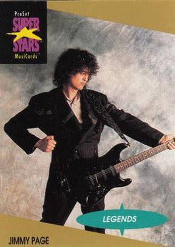 #17a Jimmy Page - 1991 Pro Set SuperStars MusiCards