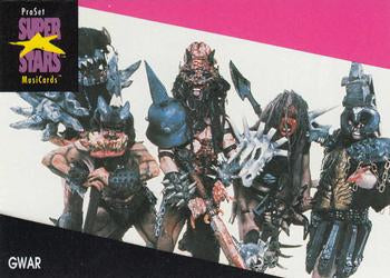 #181 Gwar - 1991 Pro Set SuperStars MusiCards