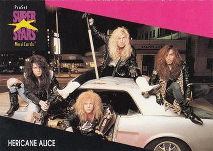#184 Hericane Alice - 1991 Pro Set SuperStars MusiCards