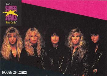 #185 House of Lords - 1991 Pro Set SuperStars MusiCards