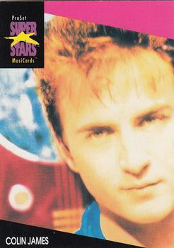 #190 Colin James - 1991 Pro Set SuperStars MusiCards