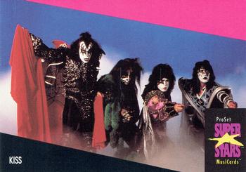 #197b Kiss - 1991 Pro Set SuperStars MusiCards