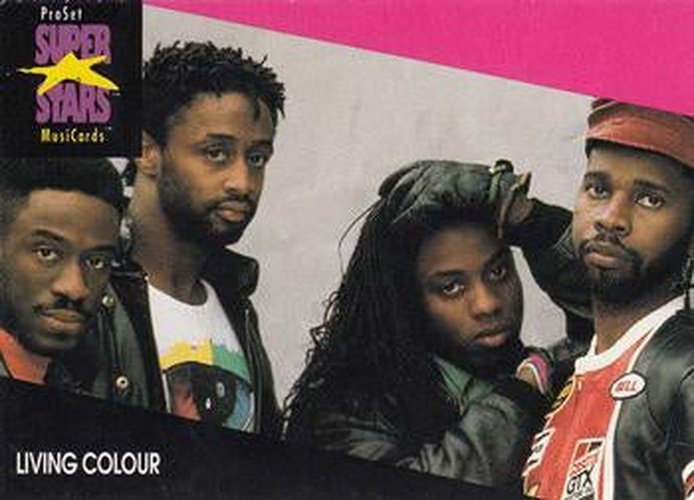 #201 Living Colour - 1991 Pro Set SuperStars MusiCards