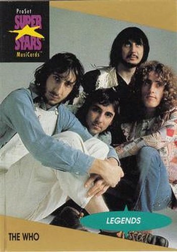 #20 The Who - 1991 Pro Set SuperStars MusiCards