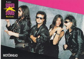 #210 Motšrhead - 1991 Pro Set SuperStars MusiCards