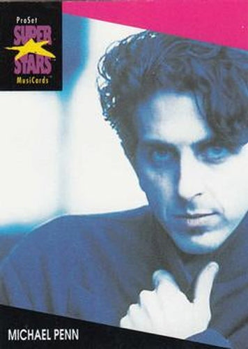 #216 Michael Penn - 1991 Pro Set SuperStars MusiCards