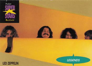 #21 Led Zeppelin - 1991 Pro Set SuperStars MusiCards
