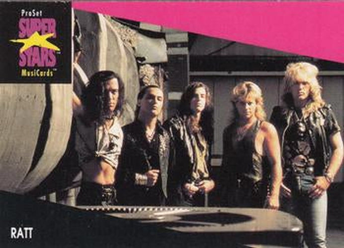 #224a Ratt - 1991 Pro Set SuperStars MusiCards