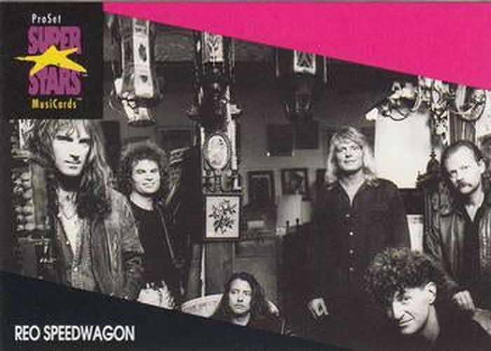 #225 REO Speedwagon - 1991 Pro Set SuperStars MusiCards