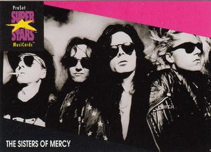 #236 The Sisters of Mercy - 1991 Pro Set SuperStars MusiCards