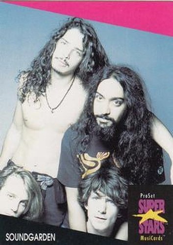 #238b Soundgarden - 1991 Pro Set SuperStars MusiCards