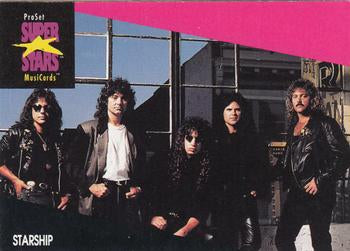 #239 Starship - 1991 Pro Set SuperStars MusiCards