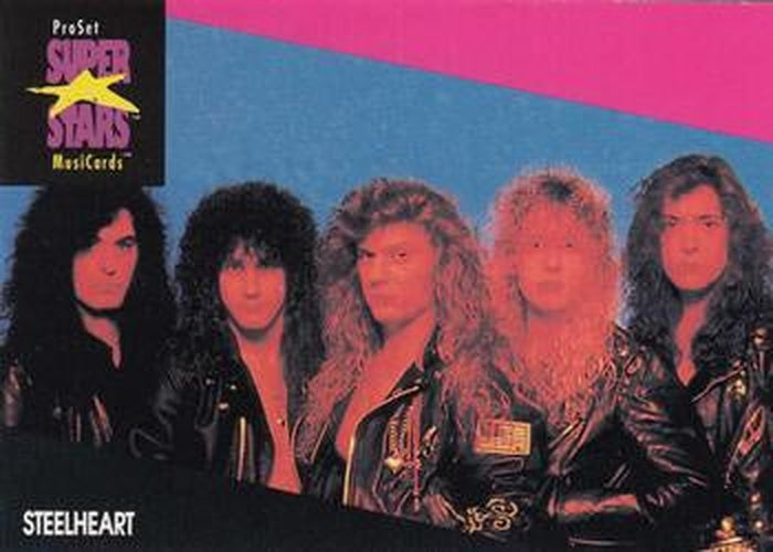 #240 Steelheart - 1991 Pro Set SuperStars MusiCards