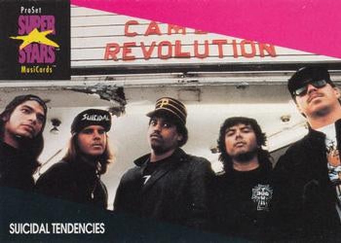 #241 Suicidal Tendencies - 1991 Pro Set SuperStars MusiCards