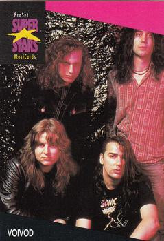 #244 Voivod - 1991 Pro Set SuperStars MusiCards