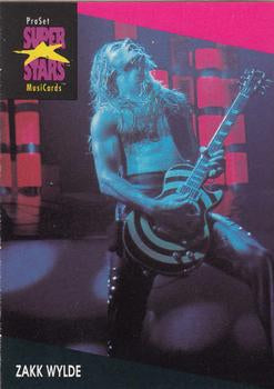 #246 Zakk Wylde - 1991 Pro Set SuperStars MusiCards