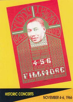 #250 Muddy Waters at the Fillmore Auditorium - 1991 Pro Set SuperStars MusiCards