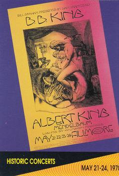 #253 B.B. King and Albert King at the Fillmore West - 1991 Pro Set SuperStars MusiCards