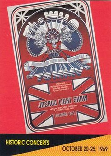 #257 The Who at the Fillmore East - 1991 Pro Set SuperStars MusiCards