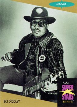 #261 Bo Diddley - 1991 Pro Set SuperStars MusiCards