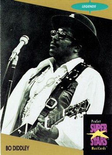#262 Bo Diddley - 1991 Pro Set SuperStars MusiCards