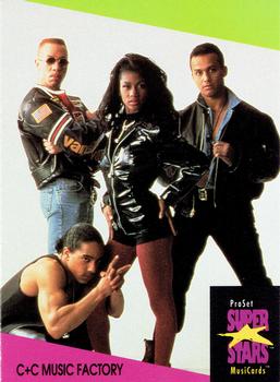 #266 C+C Music Factory - 1991 Pro Set SuperStars MusiCards