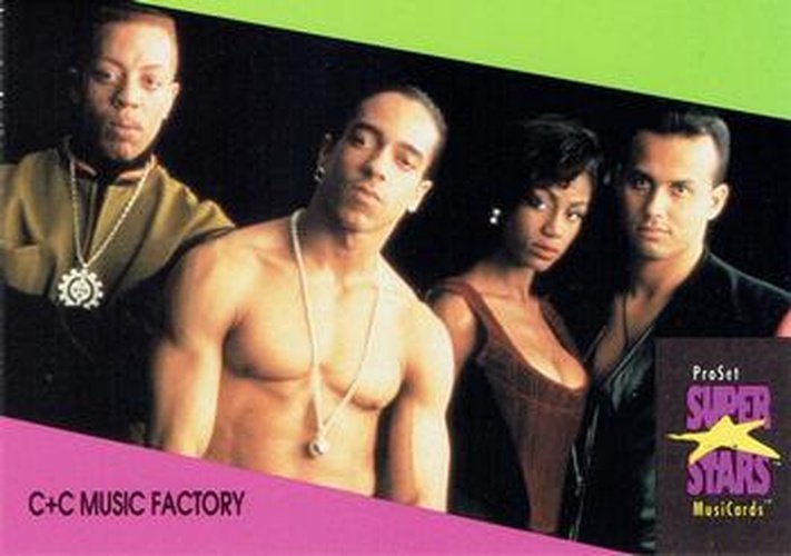 #267 C+C Music Factory - 1991 Pro Set SuperStars MusiCards