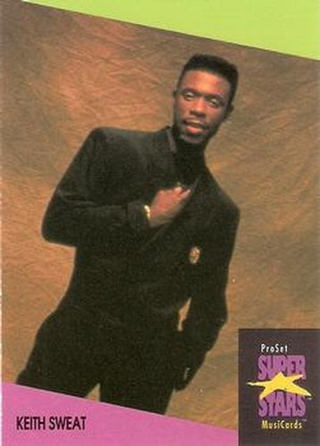 #272 Keith Sweat - 1991 Pro Set SuperStars MusiCards