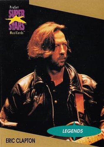 #2 Eric Clapton - 1991 Pro Set SuperStars MusiCards