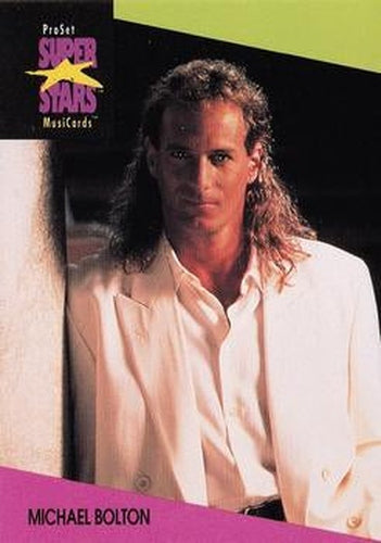 #34 Michael Bolton - 1991 Pro Set SuperStars MusiCards