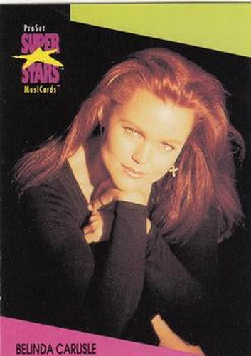 #36 Belinda Carlisle - 1991 Pro Set SuperStars MusiCards