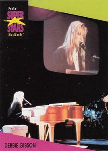 #42 Debbie Gibson - 1991 Pro Set SuperStars MusiCards