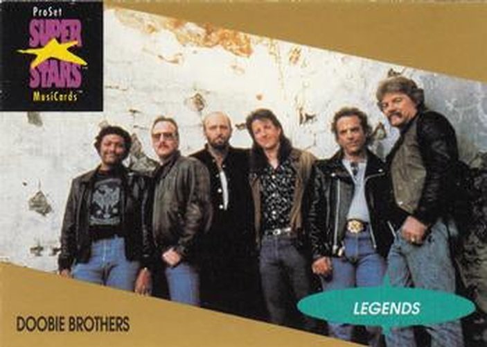#5 The Doobie Brothers - 1991 Pro Set SuperStars MusiCards