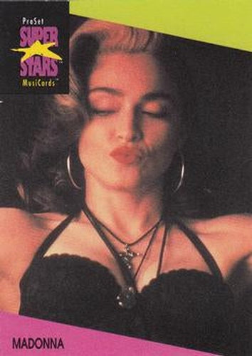 #65 Madonna - 1991 Pro Set SuperStars MusiCards