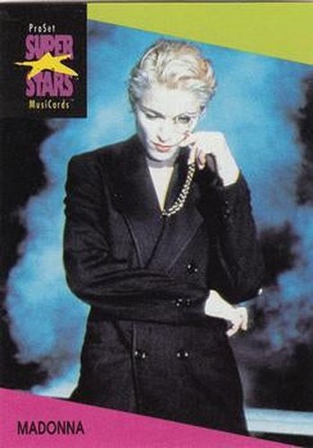 #67 Madonna - 1991 Pro Set SuperStars MusiCards