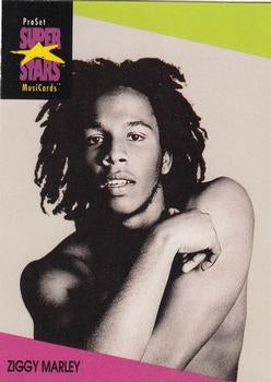 #70 Ziggy Marley - 1991 Pro Set SuperStars MusiCards