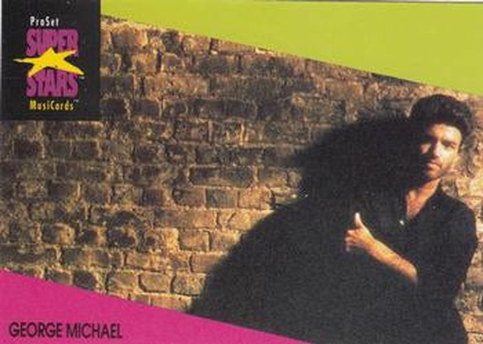 #75 George Michael - 1991 Pro Set SuperStars MusiCards