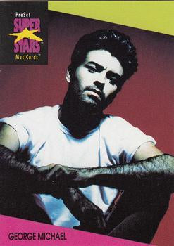 #77 George Michael - 1991 Pro Set SuperStars MusiCards