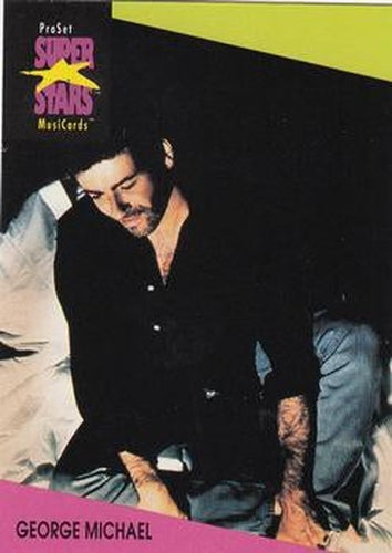 #78 George Michael - 1991 Pro Set SuperStars MusiCards