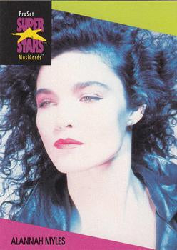 #81 Alannah Myles - 1991 Pro Set SuperStars MusiCards