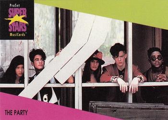 #87 The Party - 1991 Pro Set SuperStars MusiCards