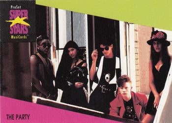 #88 The Party - 1991 Pro Set SuperStars MusiCards