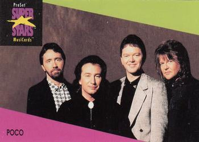 #89 Poco - 1991 Pro Set SuperStars MusiCards