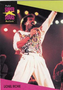 #91 Lionel Richie - 1991 Pro Set SuperStars MusiCards