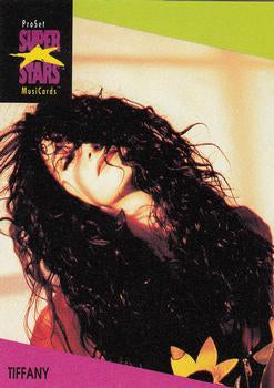 #96 Tiffany - 1991 Pro Set SuperStars MusiCards