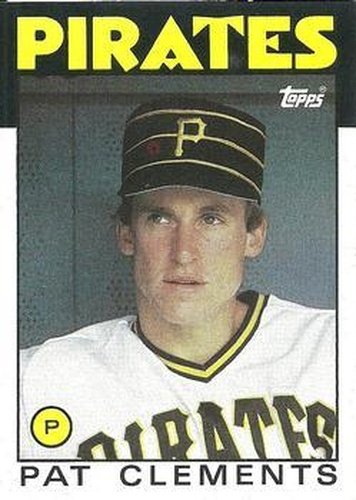 #754 Patements - Pittsburgh Pirates - 1986 Topps Baseball