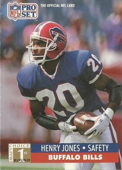 #755 Henry Jones - Buffalo Bills - 1991 Pro Set Football